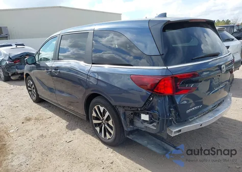 2025 Honda Odyssey Ex-L from USA, damaged, VIN 5FNRL6H64SB079140